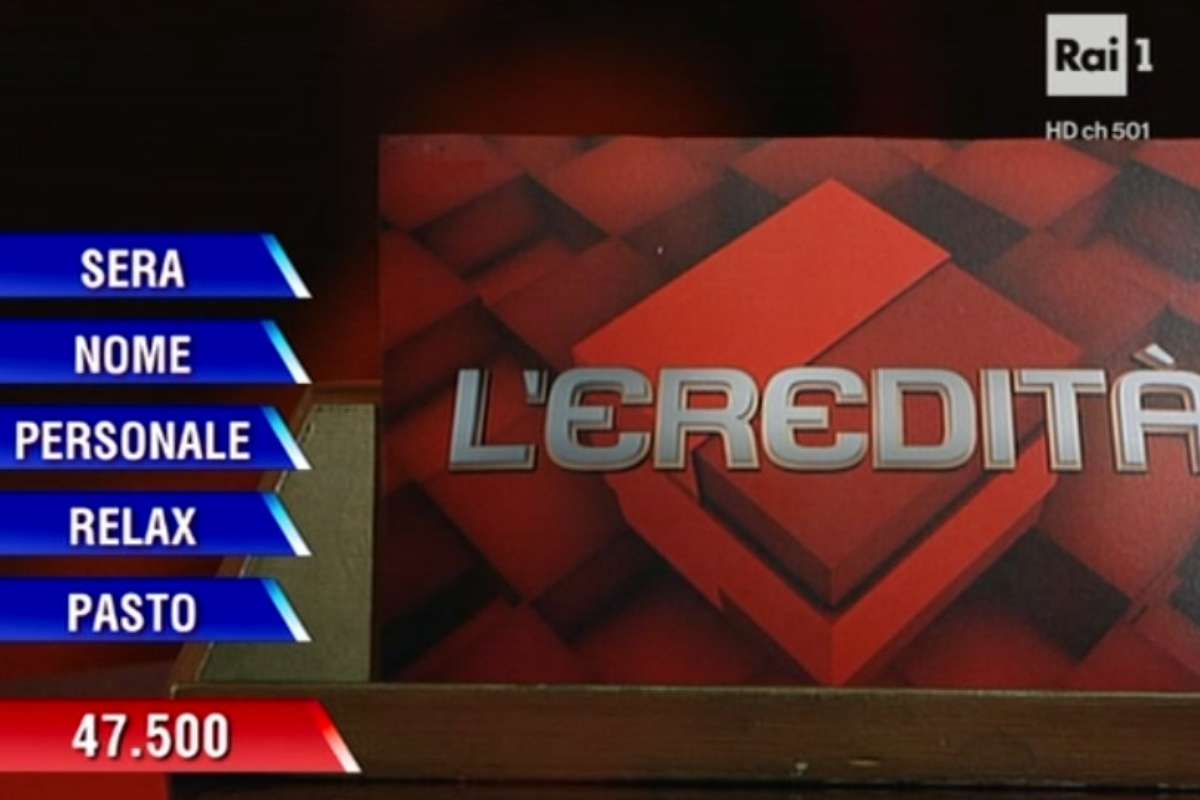 Criteri di selezione per il programma “L’Eredità”