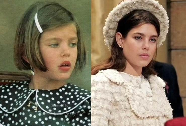 Charlotte Casiraghi piccola