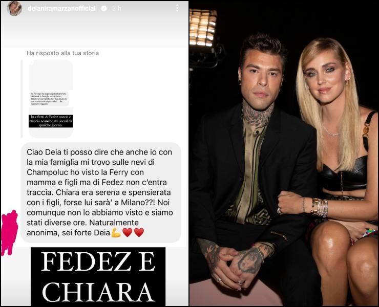 Chiara Ferragni Fedez: vacanza soli