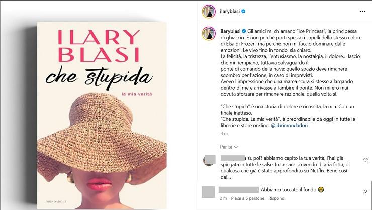 Ilary Blasi: libro arrivo